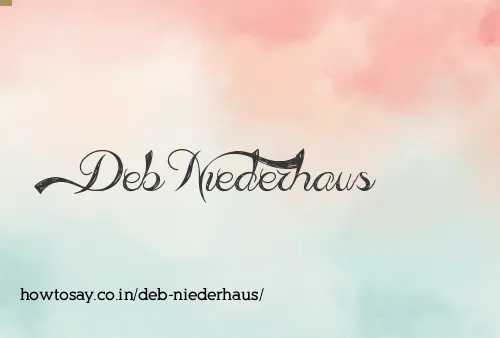 Deb Niederhaus