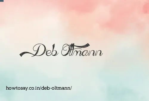 Deb Oltmann