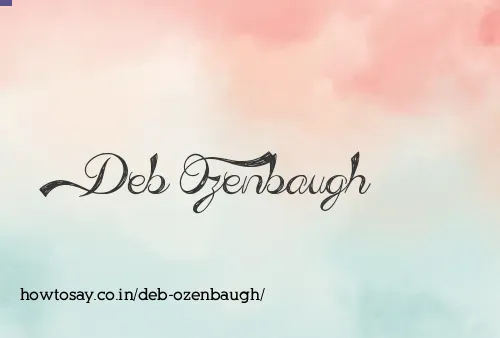 Deb Ozenbaugh