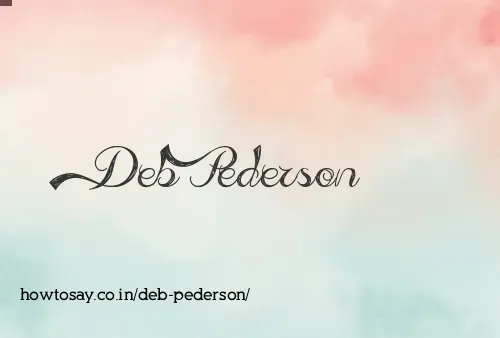 Deb Pederson