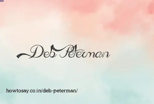 Deb Peterman