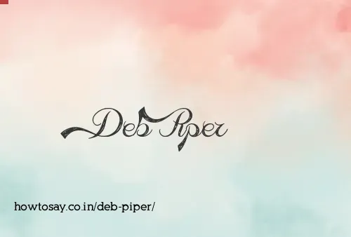 Deb Piper