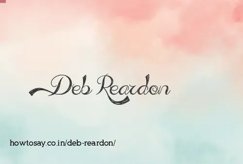 Deb Reardon