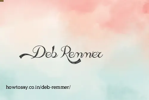 Deb Remmer