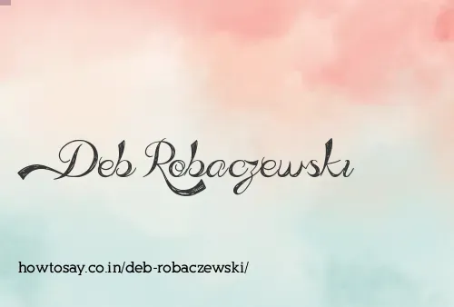Deb Robaczewski