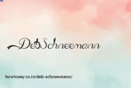 Deb Schneemann