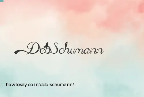Deb Schumann