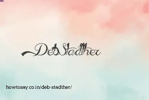 Deb Stadther