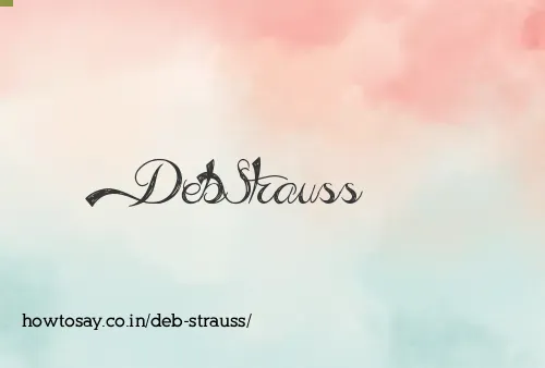 Deb Strauss