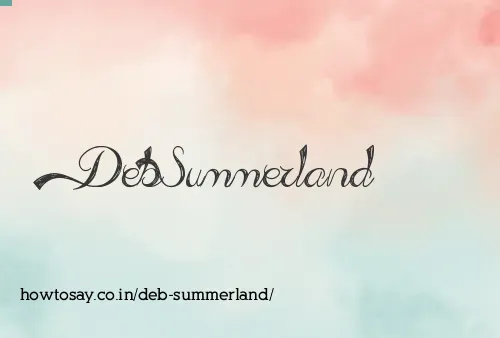 Deb Summerland