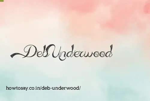 Deb Underwood
