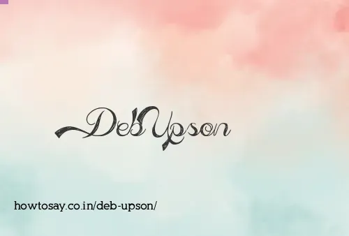 Deb Upson