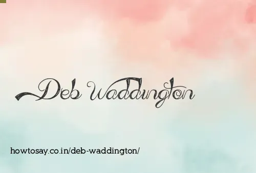 Deb Waddington