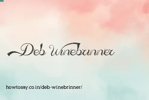 Deb Winebrinner