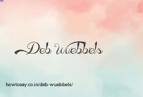 Deb Wuebbels