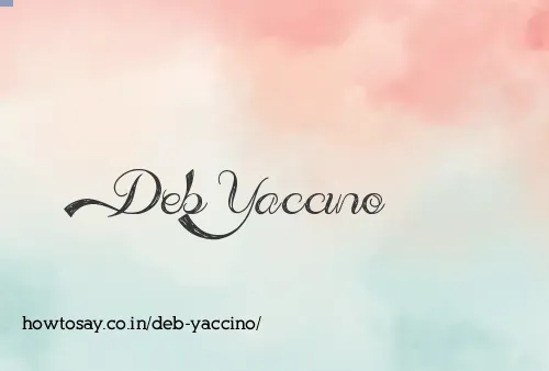 Deb Yaccino