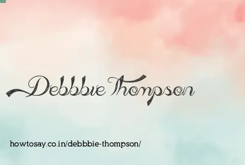 Debbbie Thompson