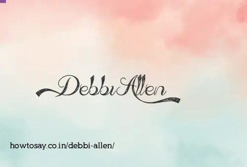Debbi Allen