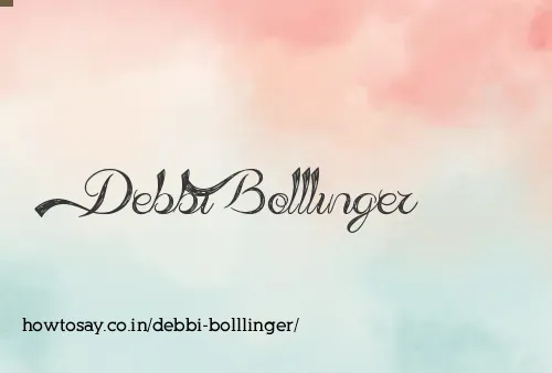Debbi Bolllinger