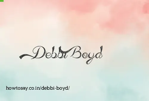 Debbi Boyd