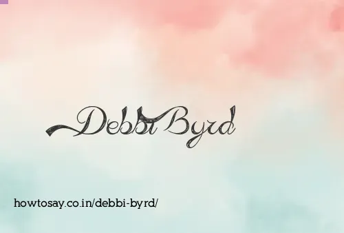 Debbi Byrd