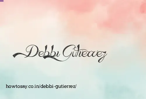 Debbi Gutierrez