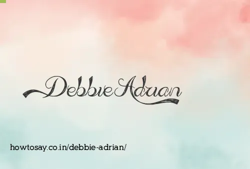 Debbie Adrian