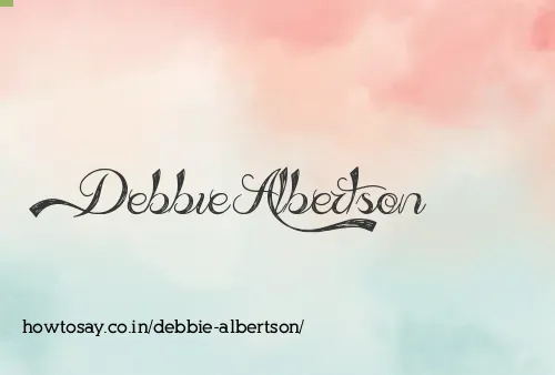 Debbie Albertson