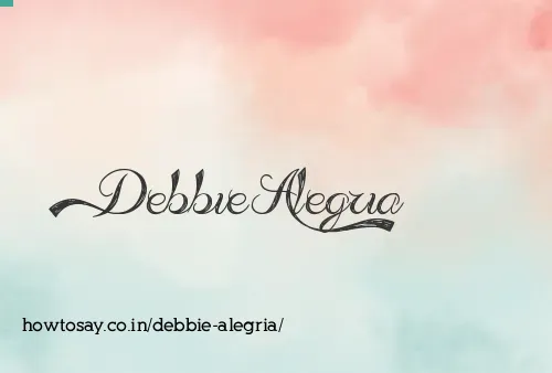 Debbie Alegria