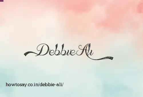 Debbie Ali