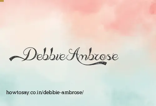 Debbie Ambrose