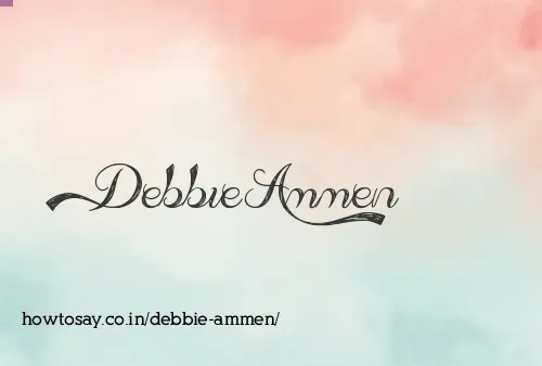 Debbie Ammen