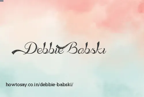 Debbie Babski