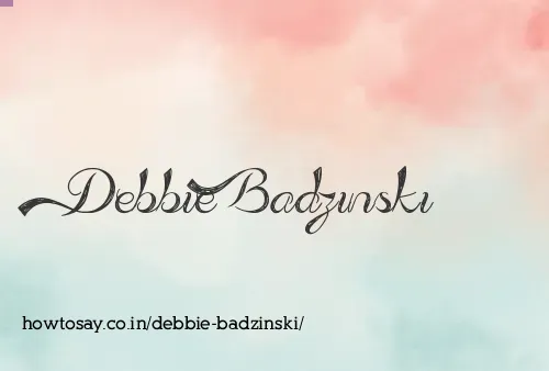 Debbie Badzinski