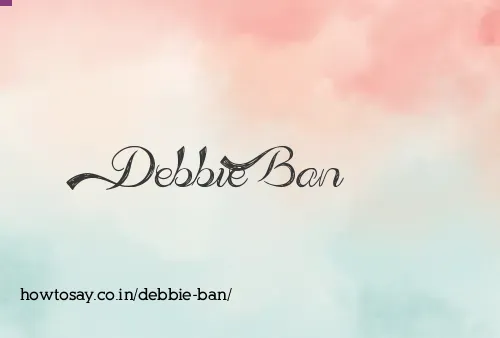Debbie Ban
