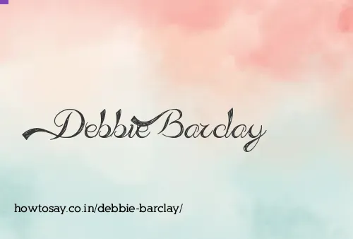 Debbie Barclay