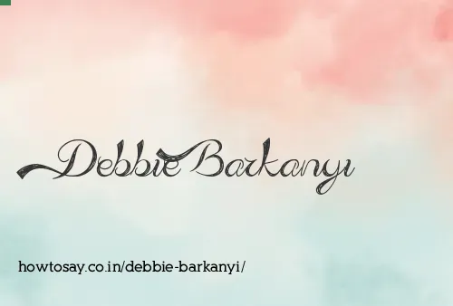 Debbie Barkanyi
