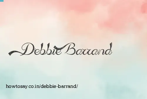 Debbie Barrand