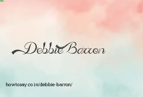 Debbie Barron
