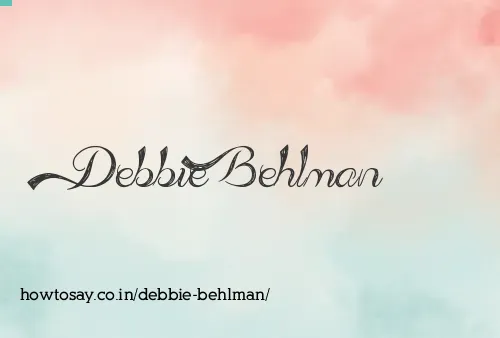 Debbie Behlman