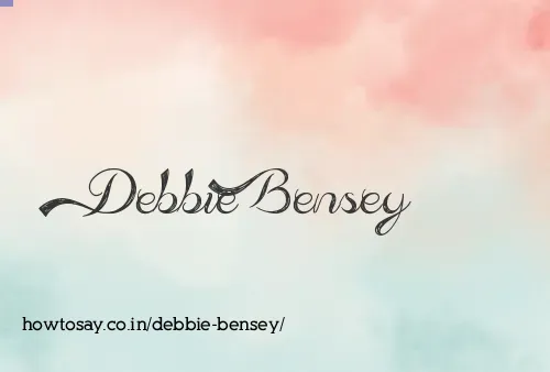 Debbie Bensey