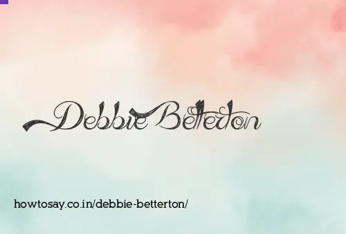 Debbie Betterton