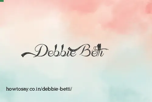 Debbie Betti