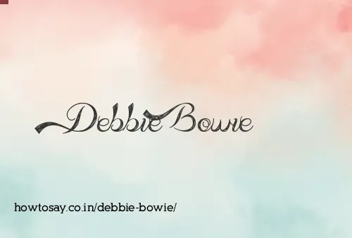 Debbie Bowie