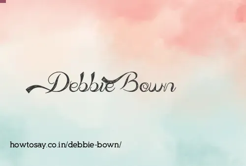 Debbie Bown