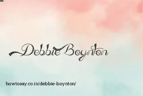 Debbie Boynton