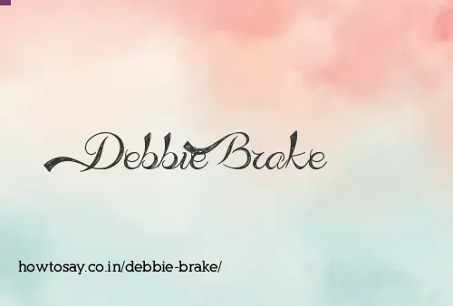 Debbie Brake