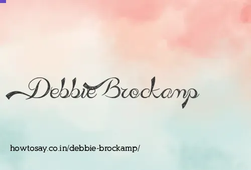 Debbie Brockamp