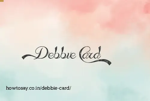 Debbie Card