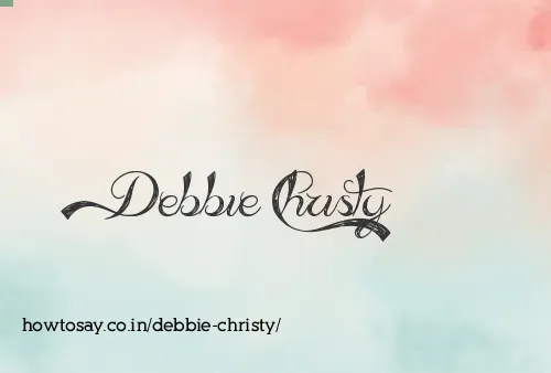 Debbie Christy
